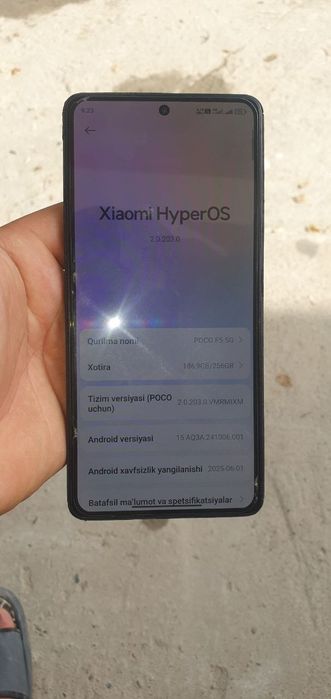 Poco f5 256 5G nax yoki ayrboshlashga