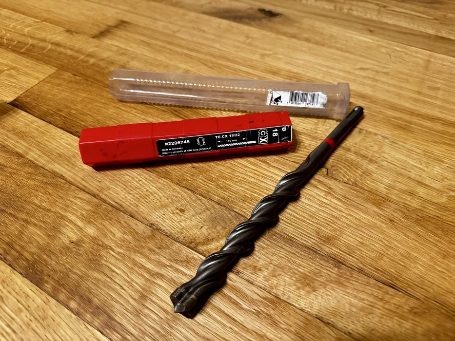 Burghiu HILTI SDS Plus - TE-CX : 20x150, 18x150, 14x200, 12x400