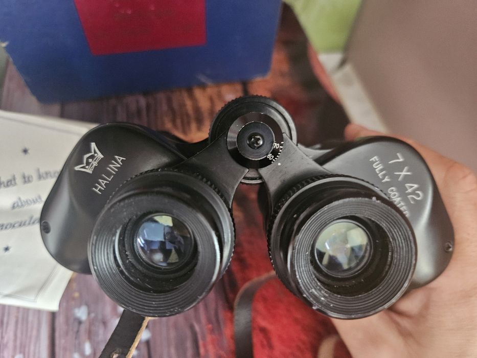 Binoclu Vintage Halina 7x42 – Full Coated Optics – De Colecție