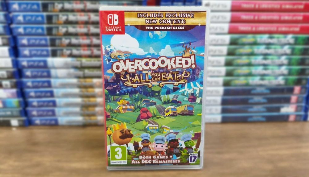 Новый Overcooked! All You Can Eat-A Delicious Edition Nintendo Switch