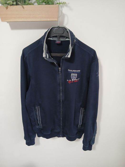 Cardigan PAUL&SHARK maimea M  bleumarin original.