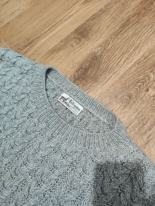 Pulover din lână Alpaca Hand Made Bolivia mărimea XXL