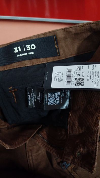 Оригинален панталон G-Star Raw Rovic Zip W31 , W33 нов мъжки карго