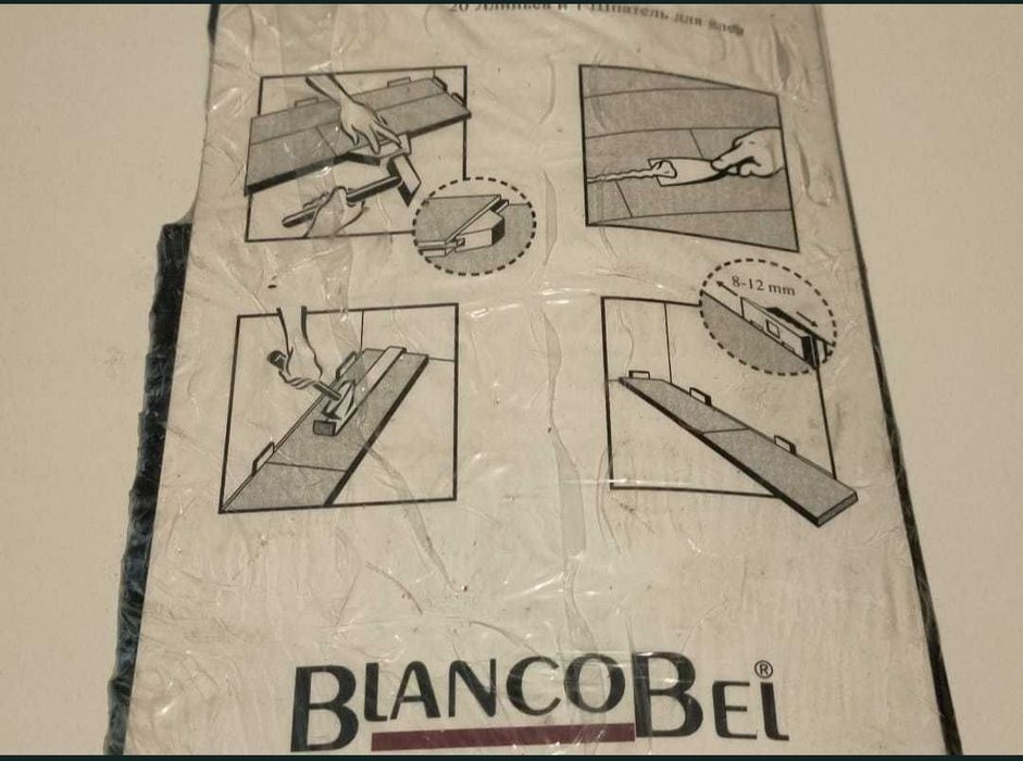 Set montare parchet laminat + șablon contur NOI