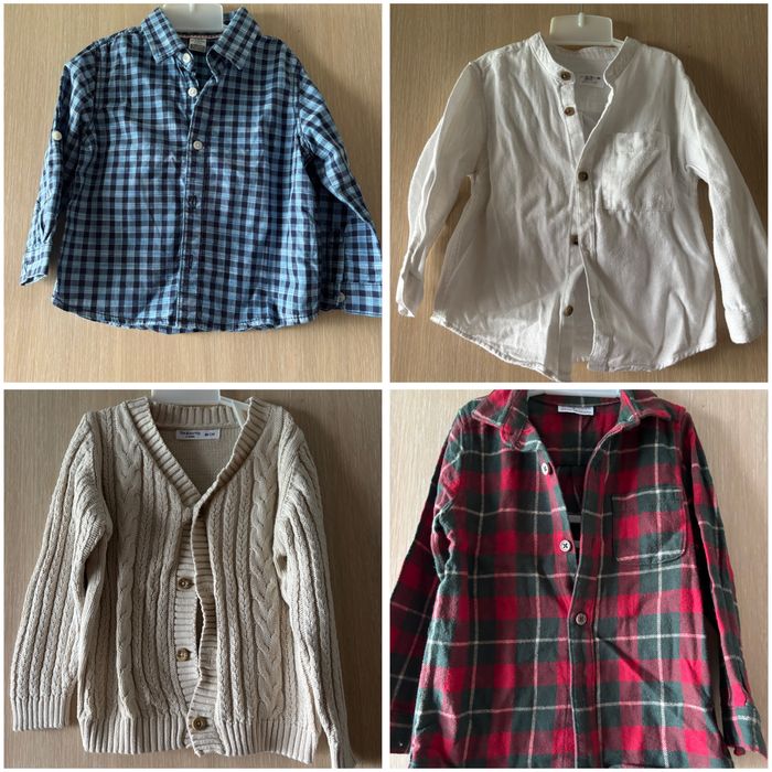 Geci, veste, pantaloni, body, camasi 86-92