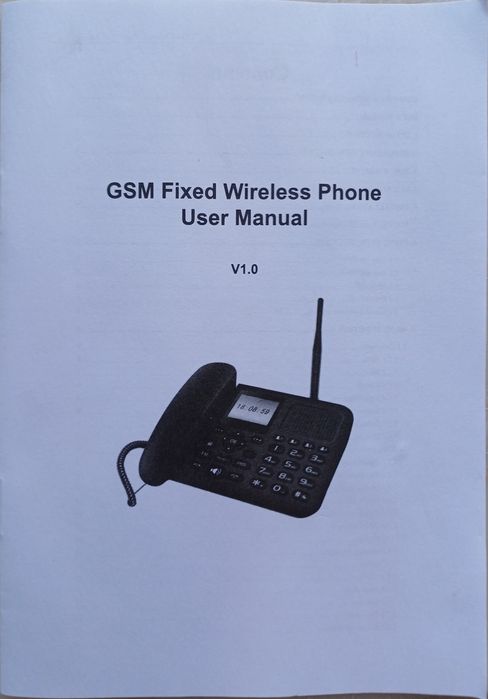 Стационарный без проводной телефон