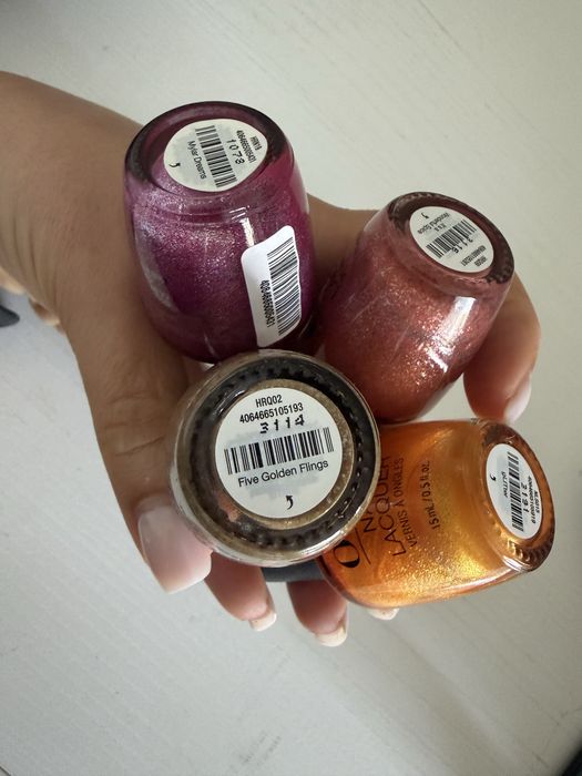 OPI лакове 4 броя нови