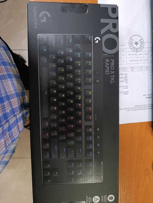 Клавиатура магнитная для геймеров:  Logitech PRO X TKL Rapid