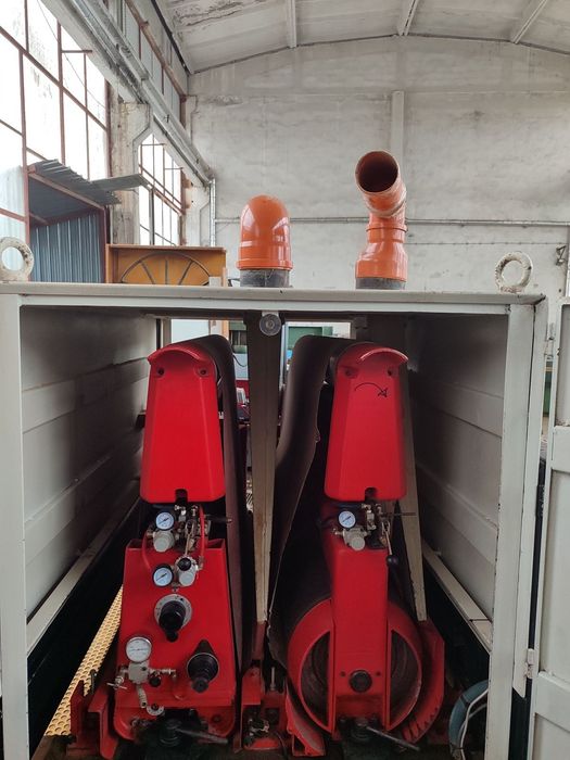 двувалов калибровачен шлайф на 1100мм.с пета-SCM