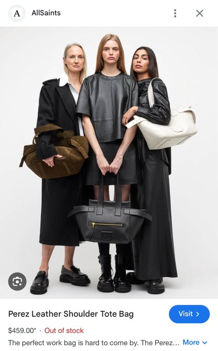 Geata piele All Saints Perez
