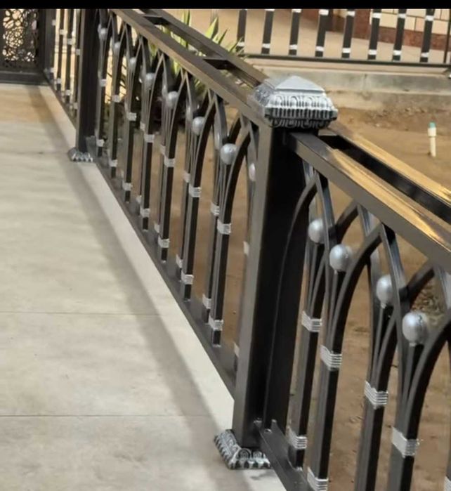 РЕШЁТКИ НА ОКНА , на Балкон козырек карниз panjara rewotka temir kovka