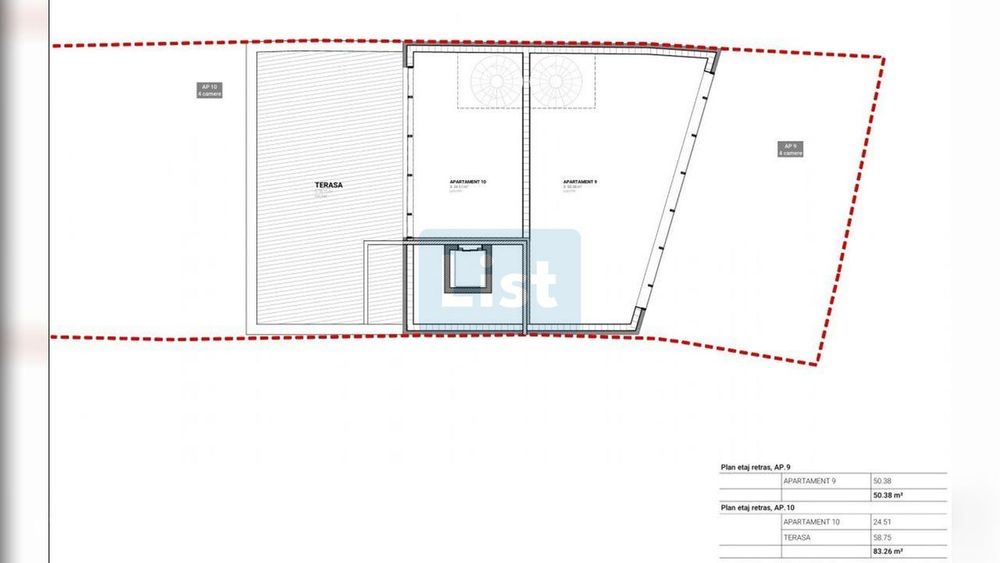 Comision 0%! Teren bloc, autorizat, Semicentral┃