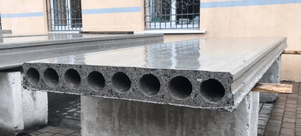 Плиты бетонные на заказ имеется 16см,22см арматурные