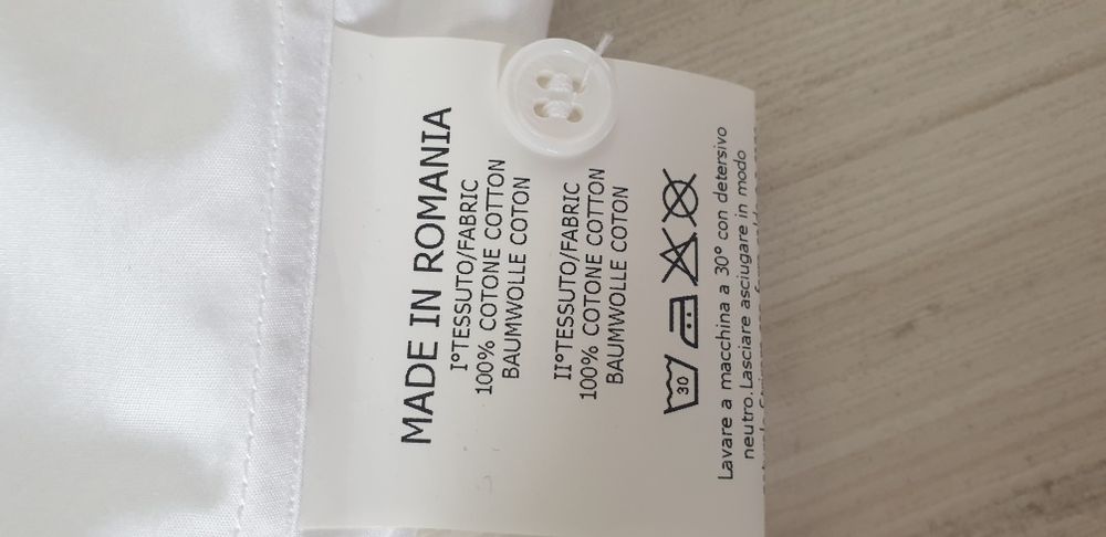 Pal Zileri Italy  Cotton / 39 / 15 1/2 - M ОРИГИНАЛ! НОВО! Мъжка Риза!