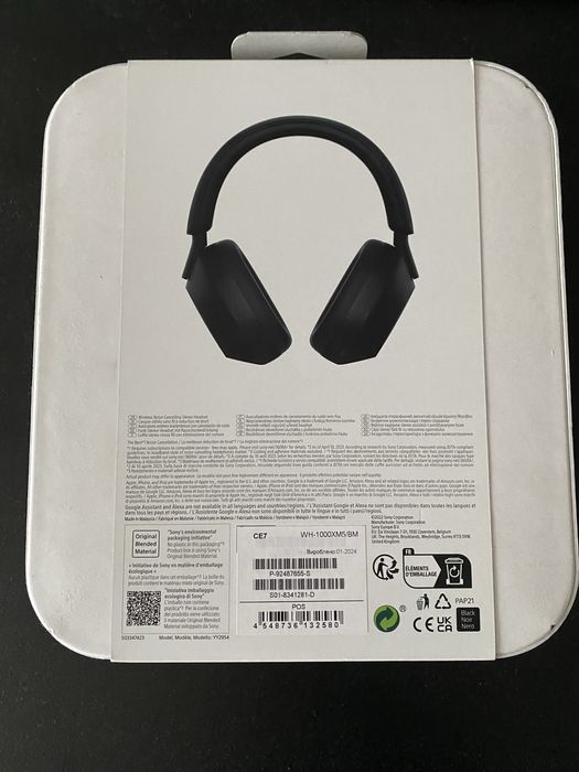 Noi Sigilate Casti Sony WH-1000XM5 Black Wireless Noise Canceling