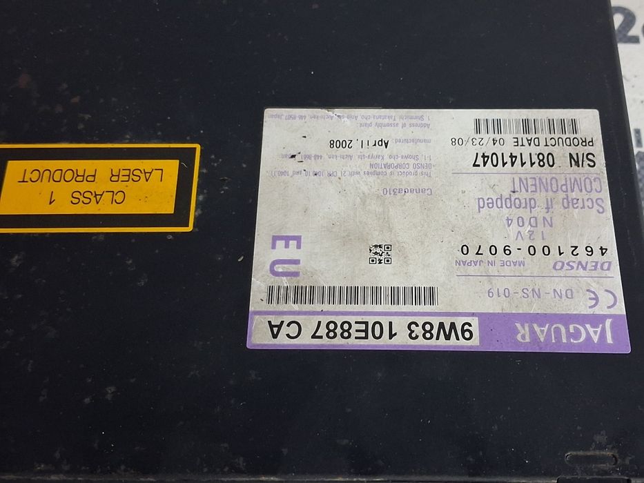 Magazie CD Jaguar xf 2007 - 2011