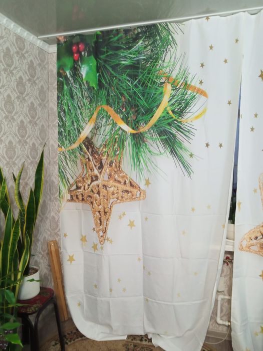 Продаются Новогодние шторы