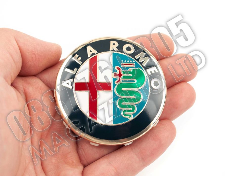 Капачки за Джанити Алфа Ромео Джулиа 4бр. 60мм. Brera Giulia Tonale