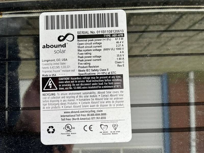 Panouri Fotovoltaice 70w