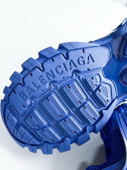 Balenciaga Track Metallic Blue Indigo