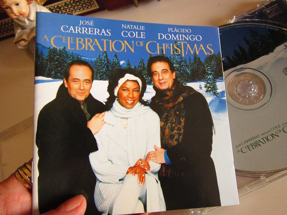 cd Diana Ross,Natalie Cole,Carreras,Placido Domingo'90 muzica Craciun
