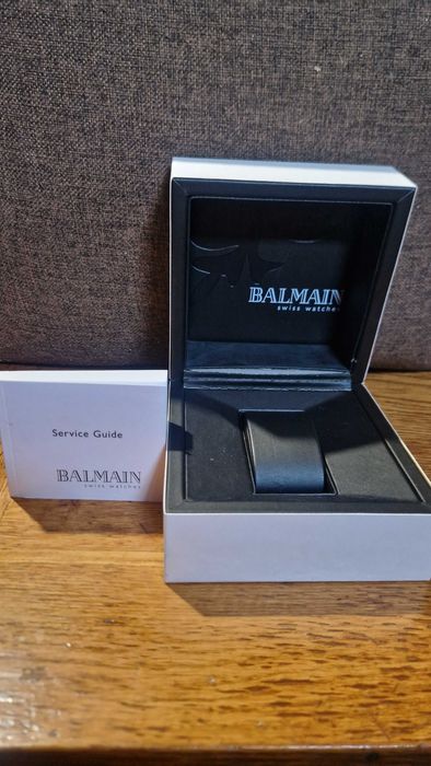 Коробка от часов BALMAIN с паспортом