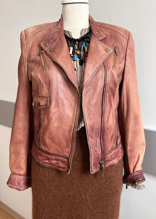 BIBA елегантно кожено дамско яке