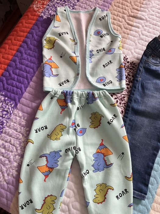 Детские джинсы в синем цвете