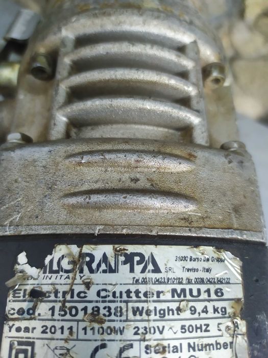 Електрохидравлична арматурна ножица Edilgrappa MU16 -Italy