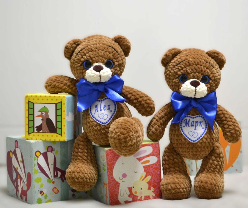 Плетено мече Плетени играчки