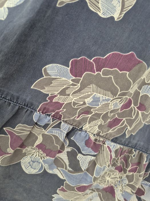 Рокля естествена коприна