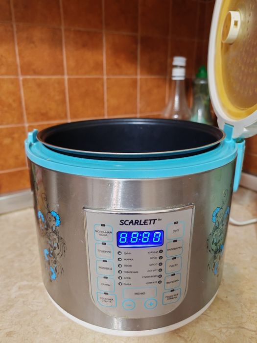 Мультиварка, пароварка большая 6 литров
