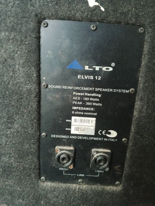 Калонки Альто 180 ватлиг