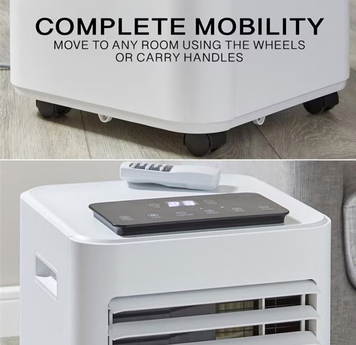 EGL преносим 3 в 1 9000BTU климатик, влагоуловител и вентилатор. НОВ !