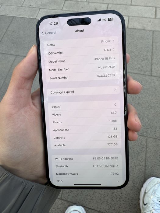 iphone 15 Plus 128ГБ Продажа