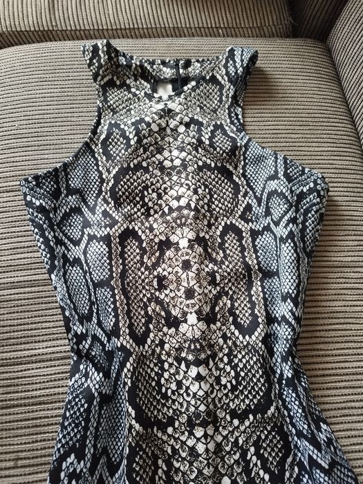 Рокля Laleto в змийска шарка