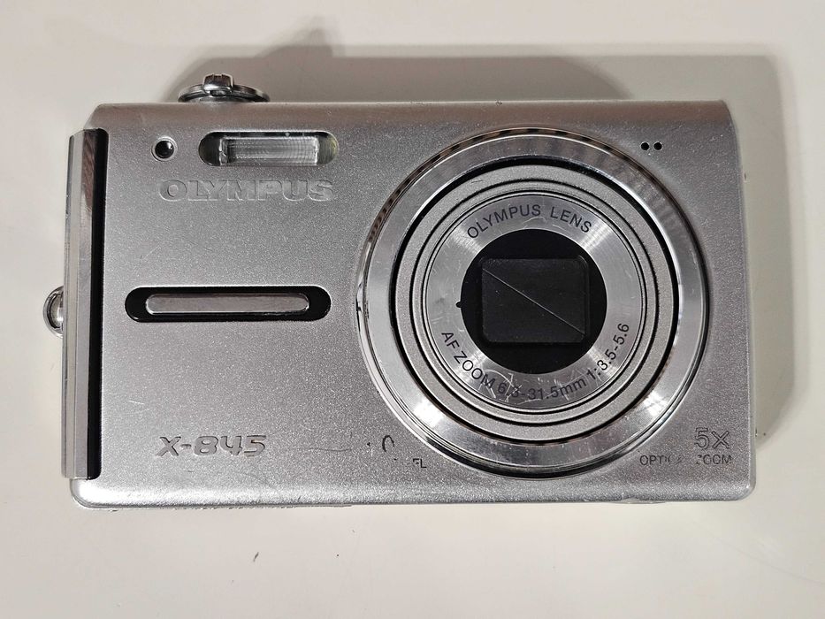 Y2K Aparat foto digital compact Olympus X845 8MP 5x Zoom