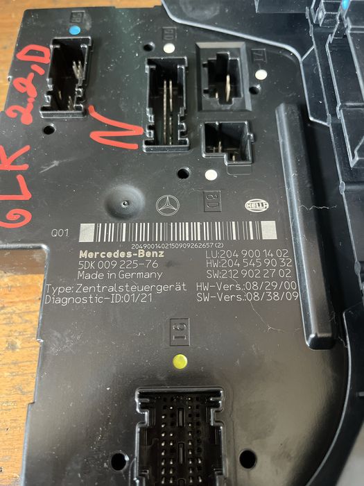 Sam spate mercedes glk 2,2 euro 5