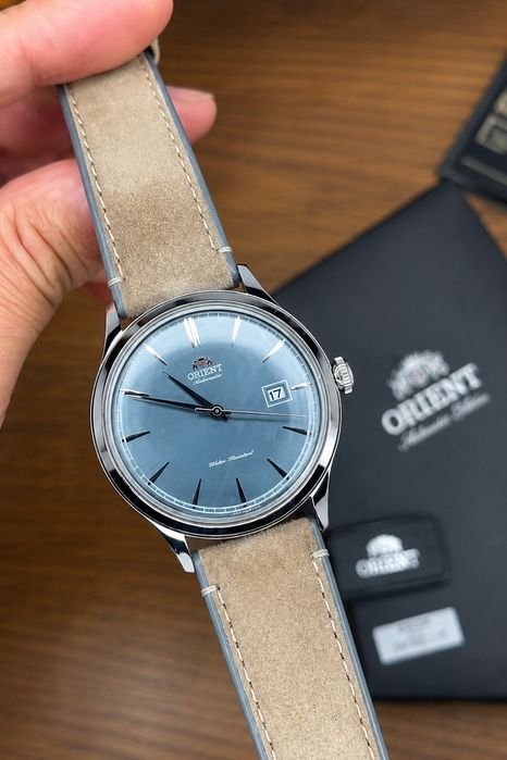 Orient Bambino RA-AC0P03L30B Automatic | Оригинал | Синий циферблат