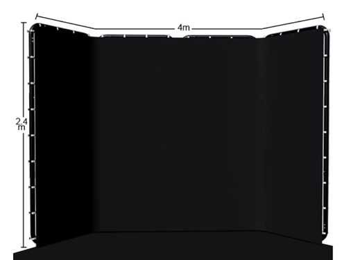 Fundal foto-video profesional Croma Key 400x230 cm