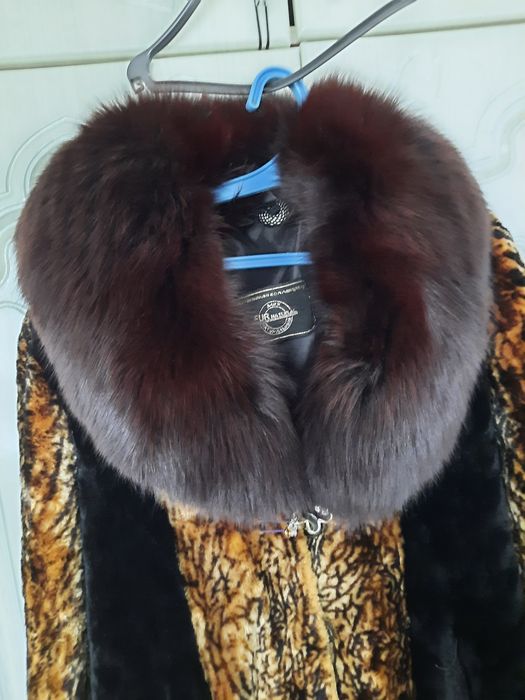 Шуба натуральный мутон