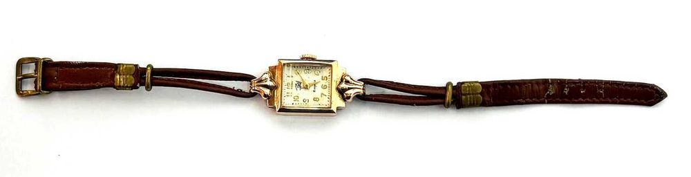 ceas mecanic de aur Zarya, anii 1960 USSR