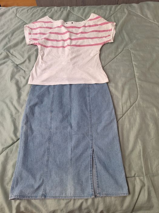 Set dama fusta si tricou