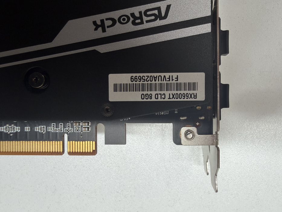 Видео карта Asrock Radeon RX 6600 XT 8GB