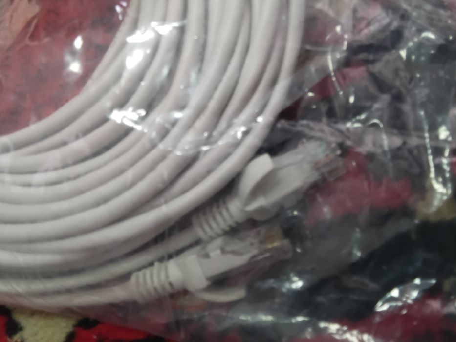 20 метров патчкорд  LAN RG45 шнур кабель