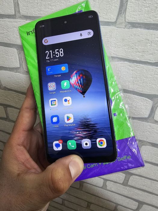 Infinix Hot 40i 4+2/128Gb karobka dok