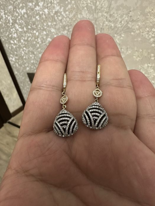 Золотые сережки