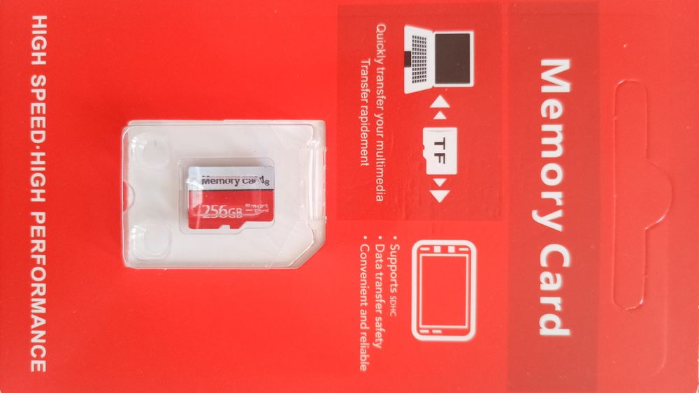 Карта памяти 256 Gb + адаптер