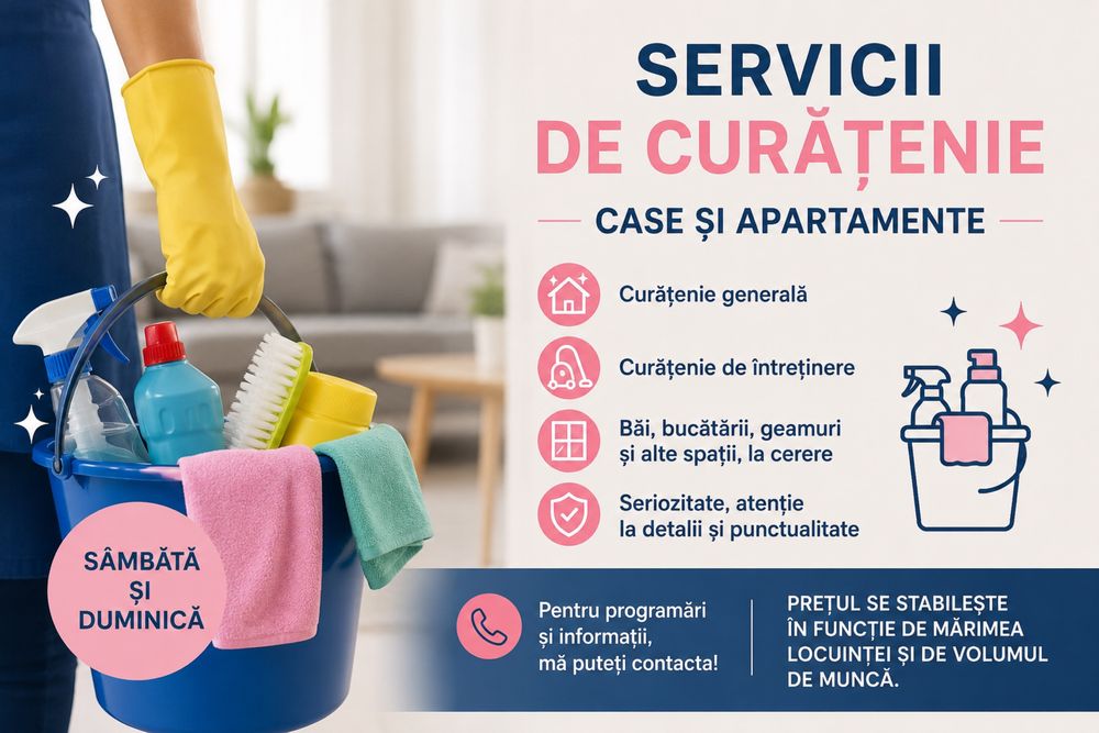 Servici de curatenie