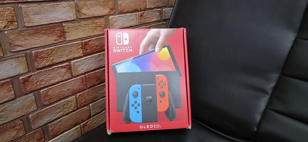 Nintendo Switch OLED Modata Consola 30 Jocuri  Impecabil SD 512GB Memo